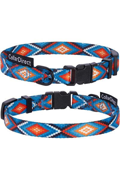 Other Nylon Dog Collar - Adjustable, Quick Buckle, Multicolor - Neck 35.6-45....