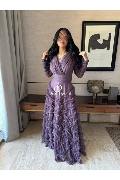 ranin Tulle evening dress