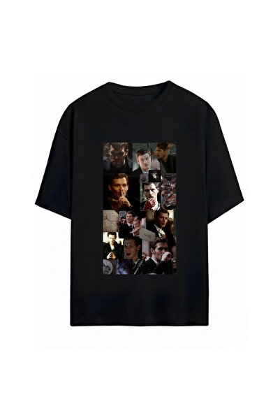 SVART WEAR تي شيرت مطبوع للجنسين من The Originals مقاس كبير