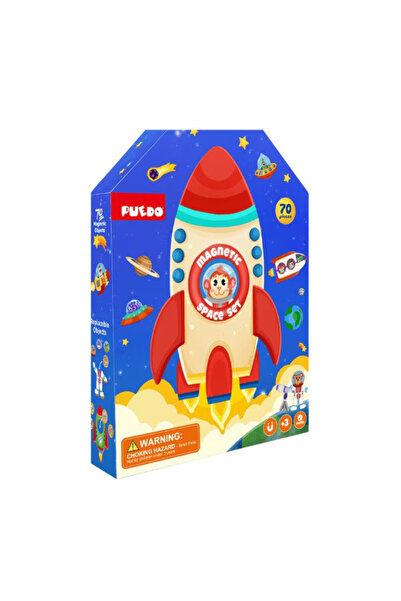 PUEDO Magnetic EVA Foam Set, Outer Space, Puedo Toys