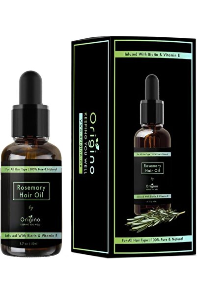 Origino زيت إكليل الجبل لنمو الشعر وفروة الرأس (1 × 50 مل)