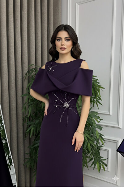 ranin Medical evening dress with hand embroidery