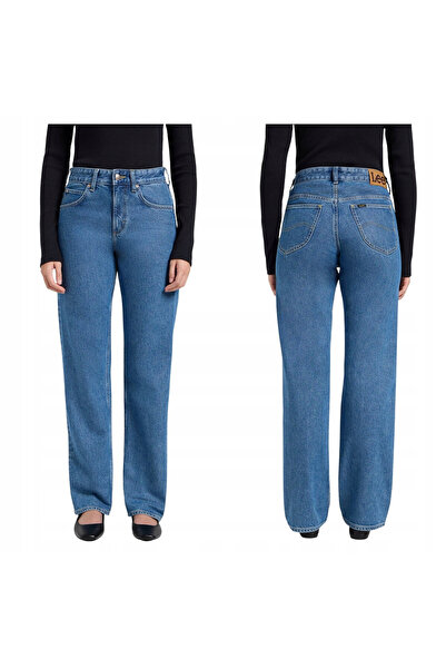 Lee Women's Jeans, Lee, Cotton, Regular Length, Zipper, 5 Pockets, Blue, 27/31