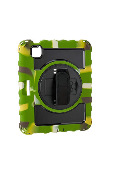 Other Husă iPad Pro 11, Air 5/4 10.9 - Blindată, Suport 360, Curea Umăr - Sil...