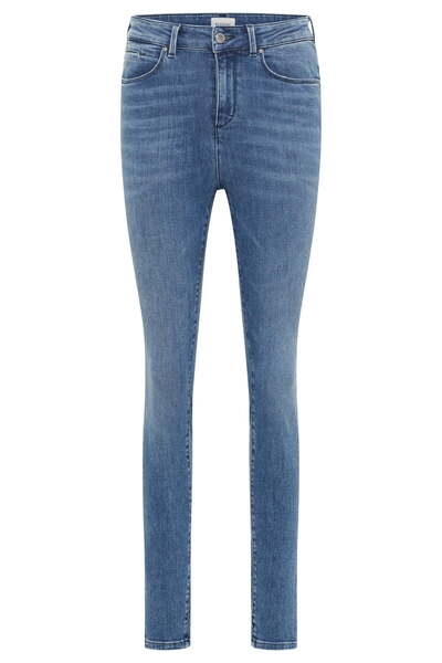 Mustang Women's Jeans, Mustang, Cotton, Regular Length, Zipper, 5 Pockets, Bl...