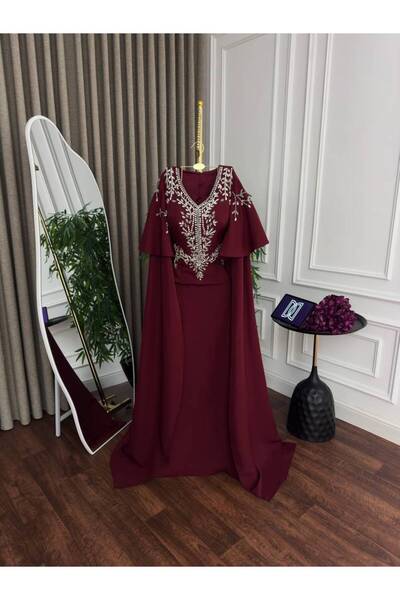 ranin Barbie jalabiya with hand embroidery