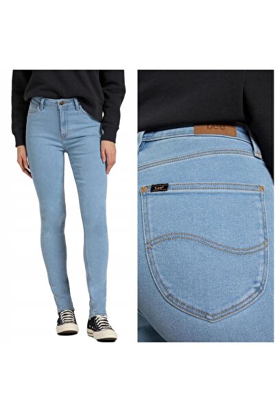 Lee Women's Jeans, Lee, Cotton, Regular Length, Zipper, 5 Pockets, Blue, 29/31