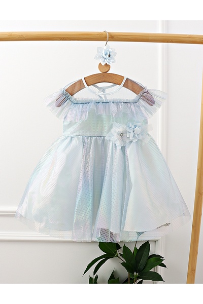 MiniKids Rochita eleganta Simina model cu blue 116 (5-6 ani)