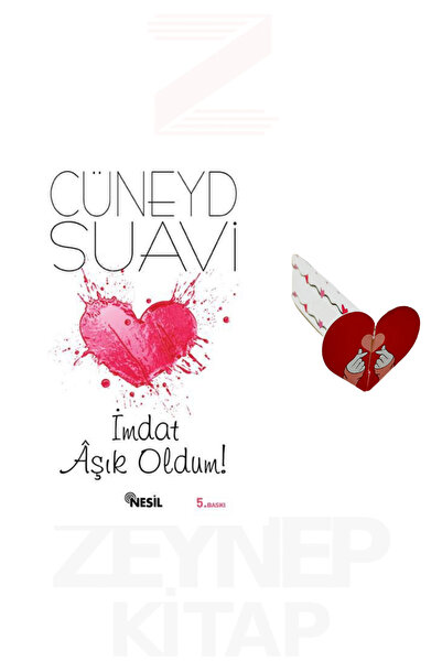 Nesil Yayınları İmdat Aşık Oldum - Cüneyd Suavi (Kalp Ayraç Hediye)