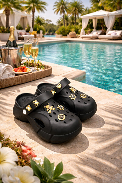 Behtah Kundura Closed Front High Platform Sole Slippers Garden Doctor Nurse D...