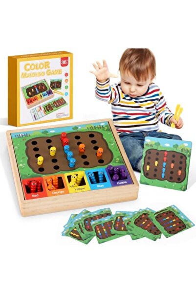 Other Joc Educațional Sortare Insecte - Lemn Montessori, 25 Piese - Dezvoltar...