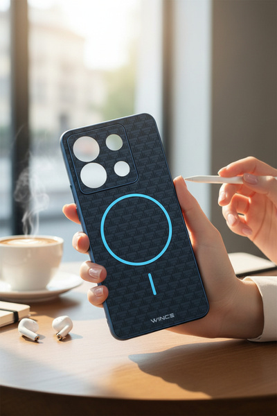 batuteknoloji Redmi Note 13 Pro 5G-Poco X6 Magnetic Özellikli MagSafe Görünüm...