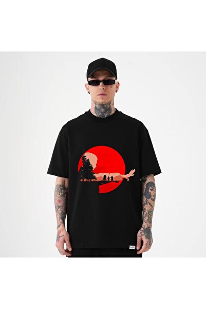 SVART WEAR Μπλουζάκι Stranger Things με στάμπα, unisex, oversized