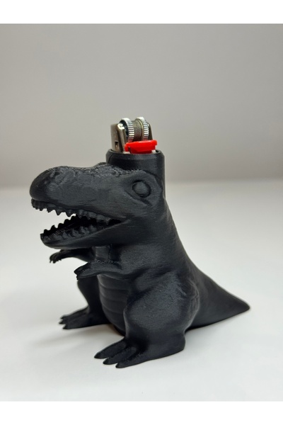 Nomika Design T-Rex Dinozor Çakmak Hediyelik | Koleksiyonluk Kükreyen Figürlü...