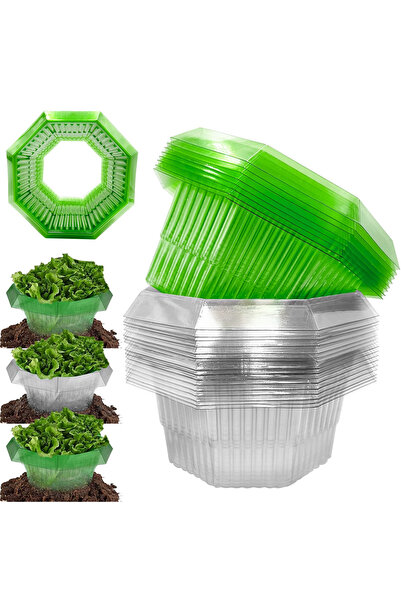 Other Snail Collars - Plant Protection Rings, UV Plastic - Set of 10 Pieces, ...