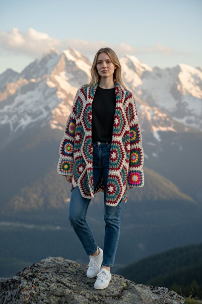 El örgüsü Ydr Design Cardigan