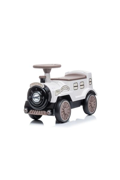 Kinderauto Trenuleț de mers Kinderplay Vintage – Alb