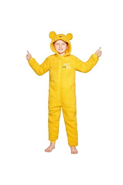 Other Kigurumi Copii Winnie de Pluș - Salopetă Călduroasă, Material Moale, Ga...