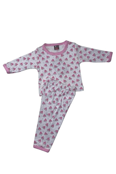 GENERAL Girls' pajama set (pants and sweater) - 3-12 months