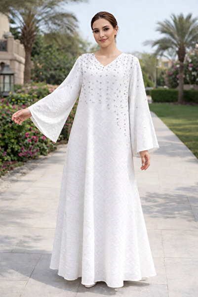 RONZA Women's jalabiya with sequins