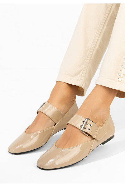 B T Shoes Balerini dama Katalea bej