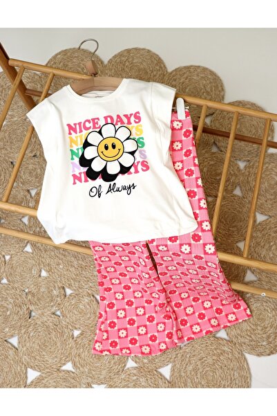 MiniKids Σετ NICE DAY για κορίτσια ροζ 134 (8-9 ετών)