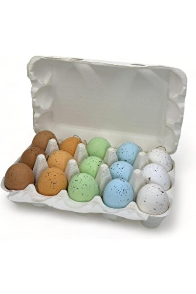 Other Oua de Paste de Agatat - Set 15 Bucati, Decoratiuni Festive Multicolore...