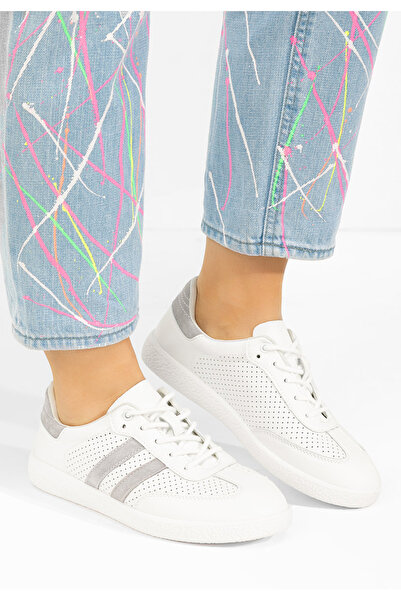 B T Shoes Sneakers dama Deisy V5 albi