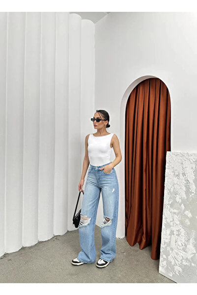 DAĞON'S Ripped Detailed Washed Effect Baggy