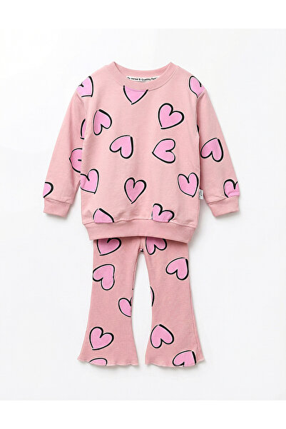 MiniKids Στολή Πολλές Καρδιές ροζ μοντέλο 110 (4-5 ετών)