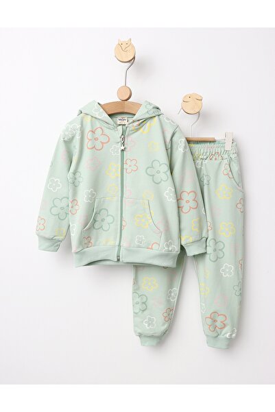 MiniKids Trening Flower Girl model verde 116 (5-6 ani)