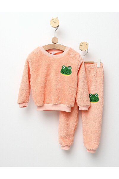 MiniKids Set 2 piese, Broscuta, model corai 122 (6-7 ani)