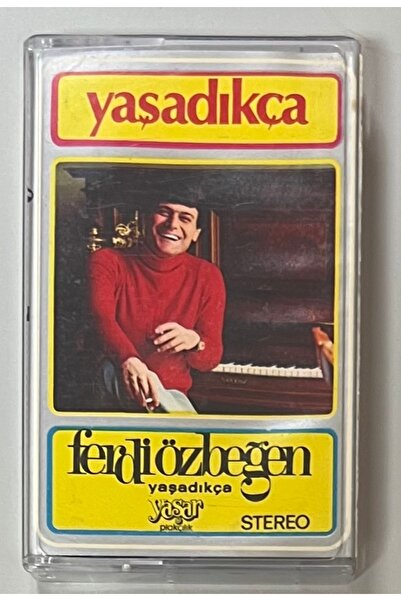 Yaşar Kekeva Plakçılık Ferdi özbeğen cassette as we live (paper printing of t...