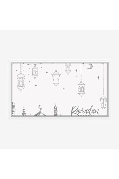 Tajridhome لوحة كانفاس رمضان - ديكور روحاني أنيق للبيت - لوحات رمضانية فخمة -...