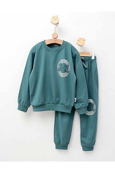 MiniKids Φόρμα TheSun Will Shine πράσινη 134 (8-9 ετών)