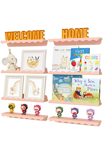 Other Set 8 Rafturi Perete Copii Lifewit - Acril Transparent, Forma Nor - 38x...