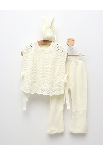 MiniKids Acrylic set 3 pieces Anabelle white 116 (5-6 years)