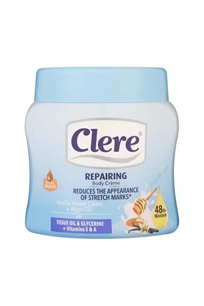 Clere كريم الجسم بالعسل والفانيليا 500 مل