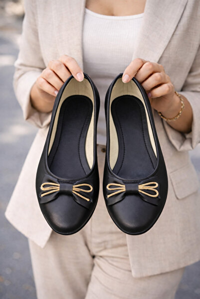 MOON CLOUD Women's Orthopedic Shoes-Babet with Bow Detail Zyn134