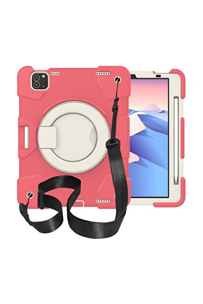 Other iPad Pro 11, Air 5/4 Case - 3 Layer Protection, Rotating Stand, Belt St...