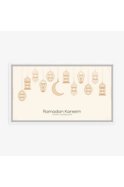 Tajridhome لوحة كانفاس رمضان - ديكور روحاني أنيق للبيت - لوحات رمضانية فخمة -...