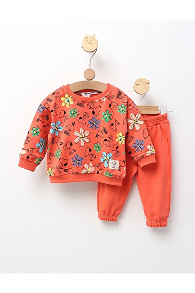 MiniKids Costumas Snoopy and Flowers, corai-aprins 92(18-24 luni)