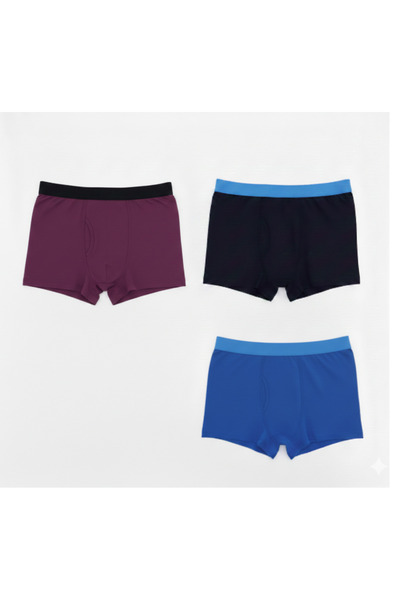 LC Waikiki Смесени основни боксерки за момчета, 3 броя в пакет