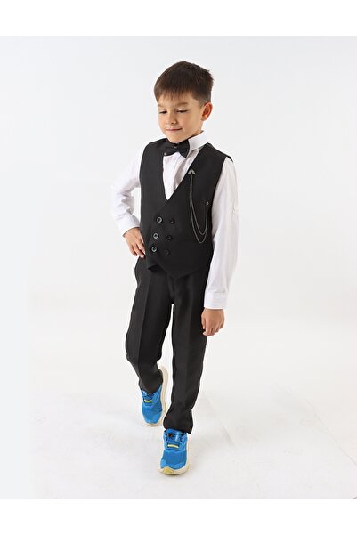 MiniKids Premium Shelby Team costume black 146 (10-11 years)