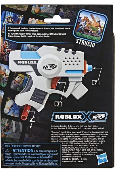 Nerf Pistol Roblox MicroShots Strucid Boom Strike