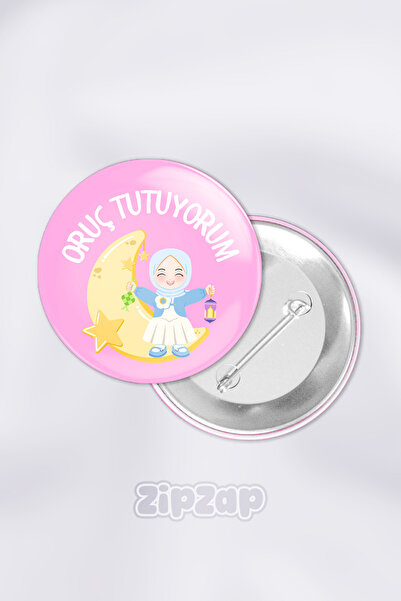 ZipZap I'm Fastening My Fast - Σετ σήματος με καρφίτσα και κουμπί για τσάντα ...