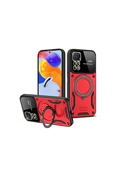 cepmoda غطاء REDMI "NOTE 12 PRO (4G)" 360 مع حامل وحلقة حماية للكاميرا D ماصّ...