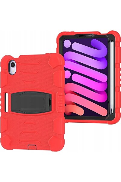 Other iPad Mini 6 2021 Case - Durable, Anti-Shock, Silicone and PC, 360 Rotat...