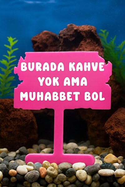 MD×JUA Akvaryum Dekoru ⌭ Burda Kahve Yok ama Muhabbet Bol ⌭ KarmaRenkler ⌭ MD...