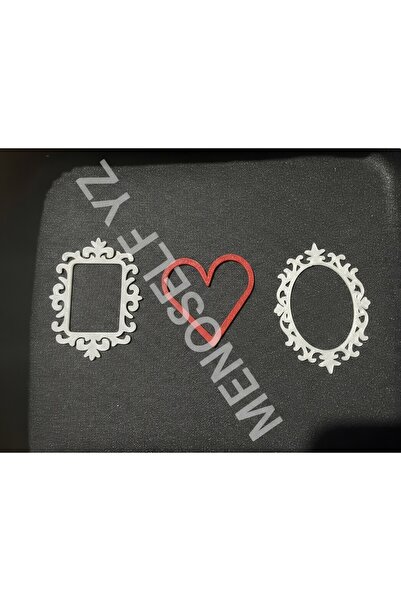 genel tr 3'lü Minyatür Müze için Çerçeve-Kalp,Sevgili